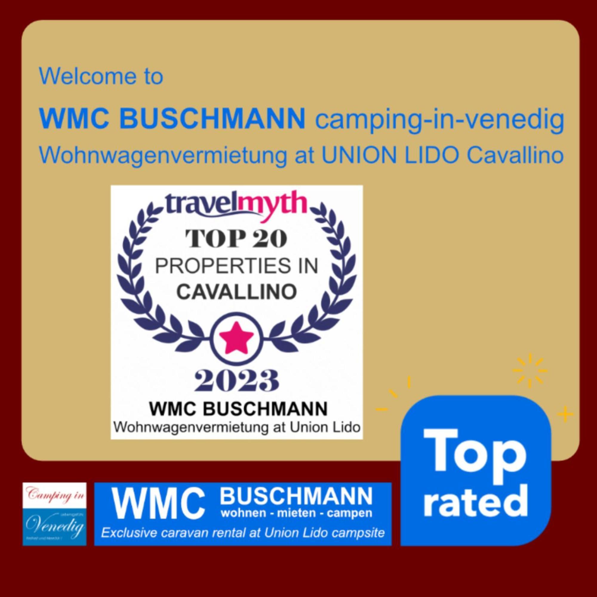 Wmc Buschmann Camping-In-Venedig Wohnwagenvermietung At Union Lido Cavallino Екстер'єр фото